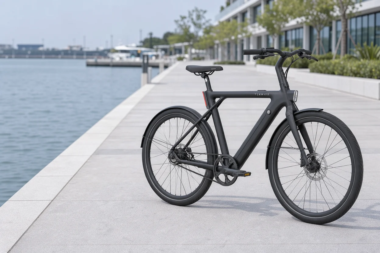 AI-illustratie: CGO009 — De fiets in een dagelijkse omgeving