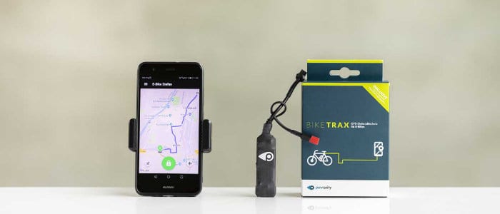 BikeTrax fiets gps tracker